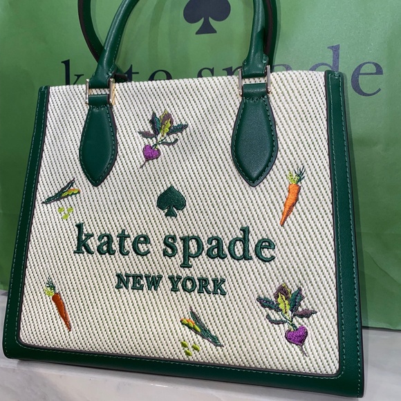 Kate spade veggie small tote nwt - Picture 5 of 7